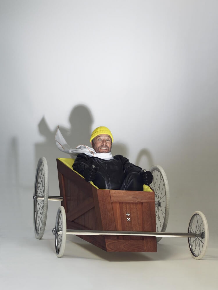 Philippe Starck in his Soap Box ©Intersection - 