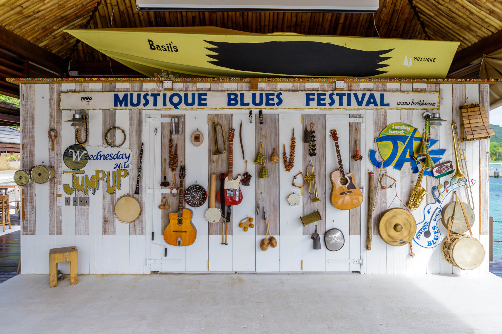 Basil's Bar, Mustique Island