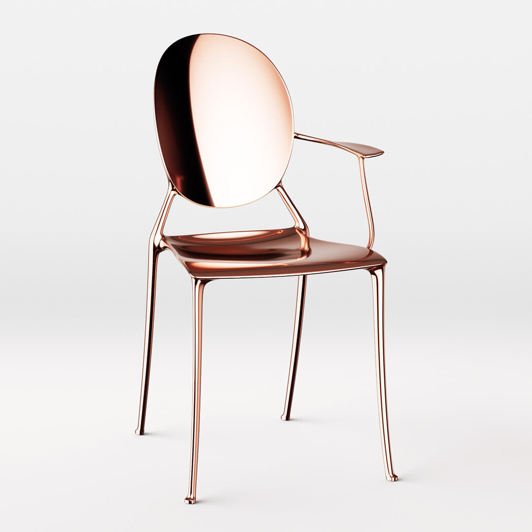 MISS DIOR, THE MEDALLION CHAIR IMAGINED BY PHILIPPE STARCK