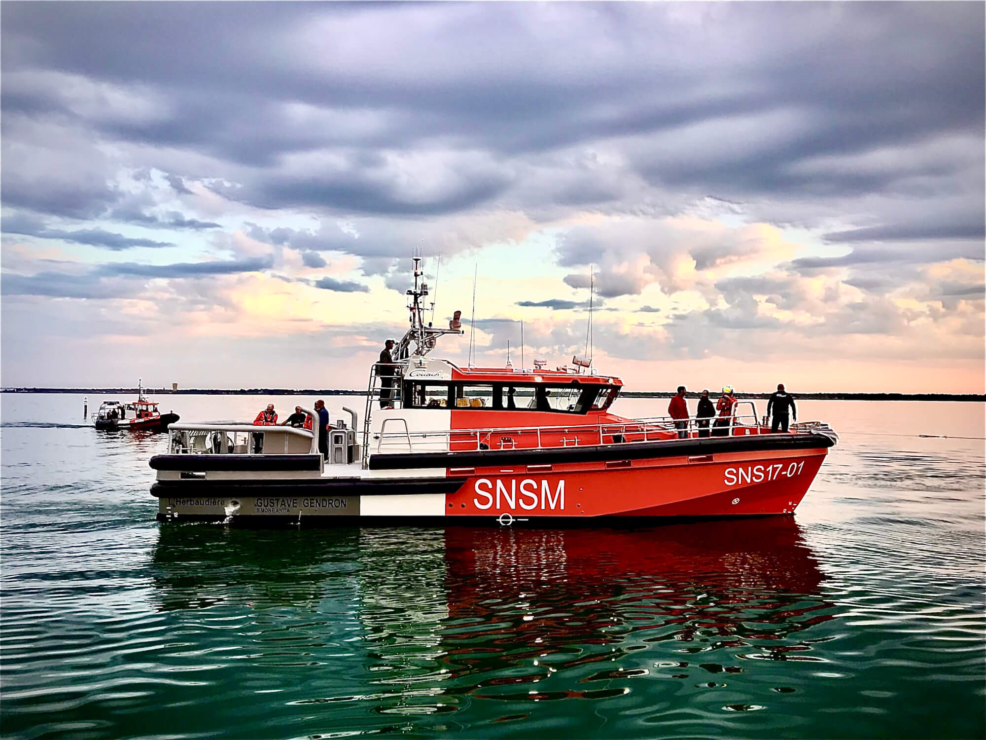 The SNSM presents its new fleet with a visual identity by Philippe Starck