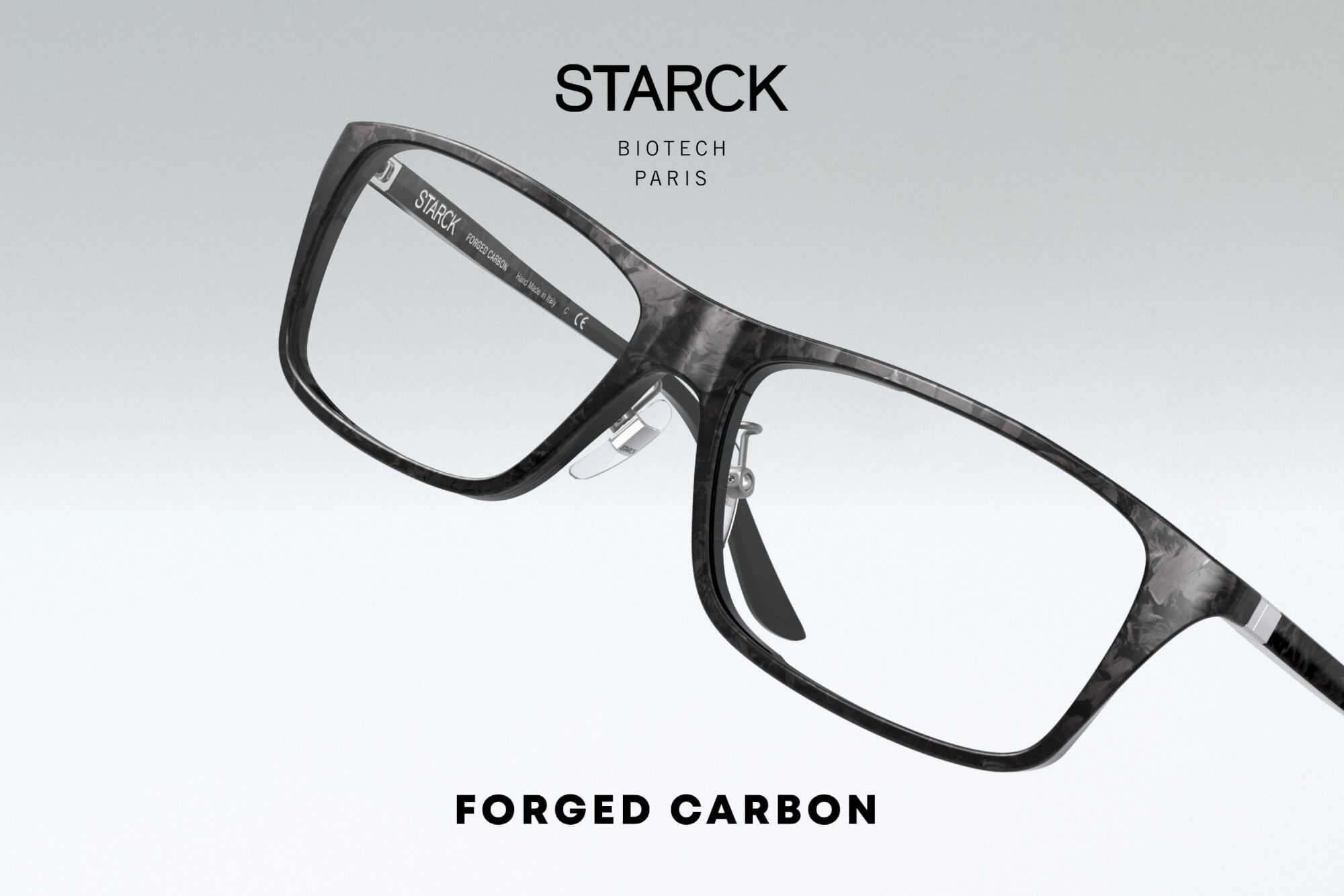 STARCK BIOTECH PARIS (LUXOTTICA) FORGED CARBON 