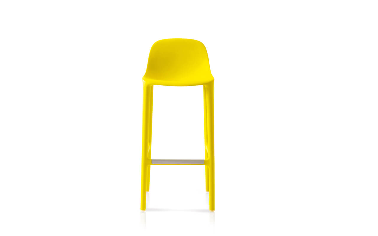 Broom, high stool (Emeco)