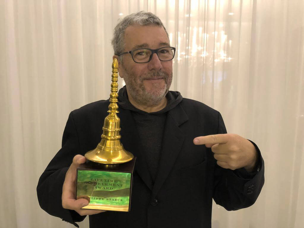 PHILIPPE STARCK GUEST OF HONOR  AT THE INDIA DESIGN FORUM, IDF, TO RECEIVE “LIFETIME ACHIEVEMENT AWARD” 