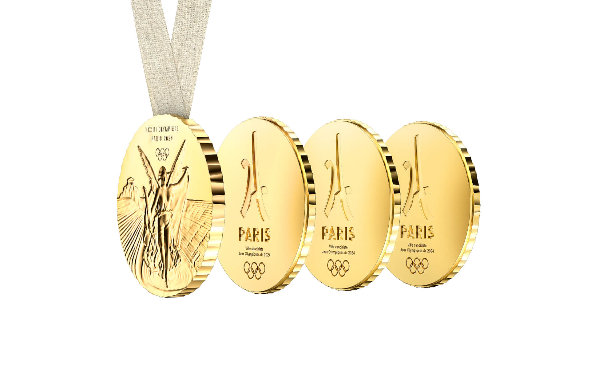 Medal project for the 2024 Paris Olympics Games: a medal to be shared, for real