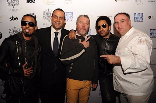 opening of the SLS Hotel South Beach Miami designed by Starck - 
