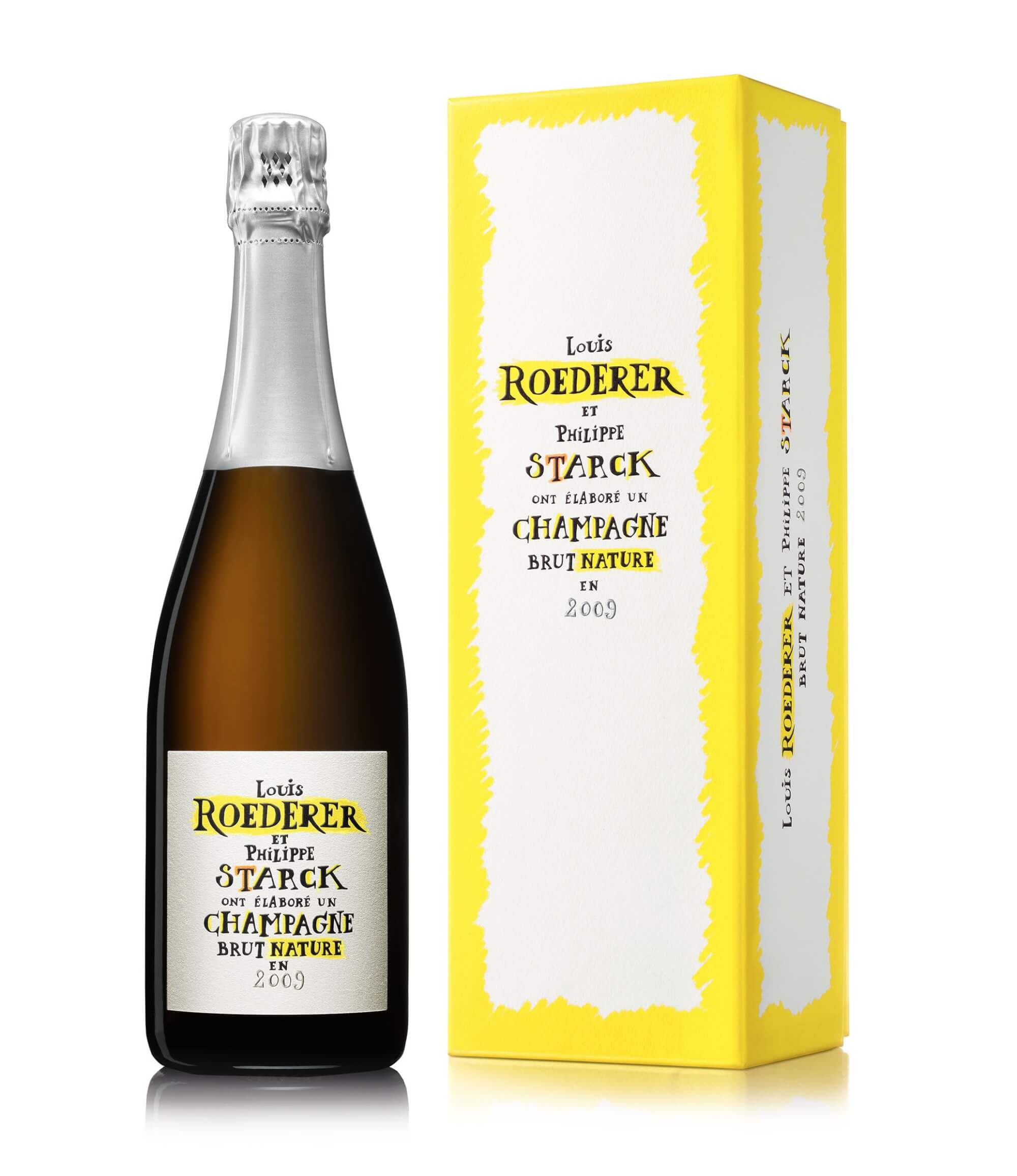 Philippe Starck and Maison Louis Roederer, a new collaboration for Brut Nature 2009