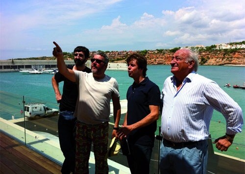 Site visit of Port Adriano, a new Marina in Palma de Mallorca designed by Starck