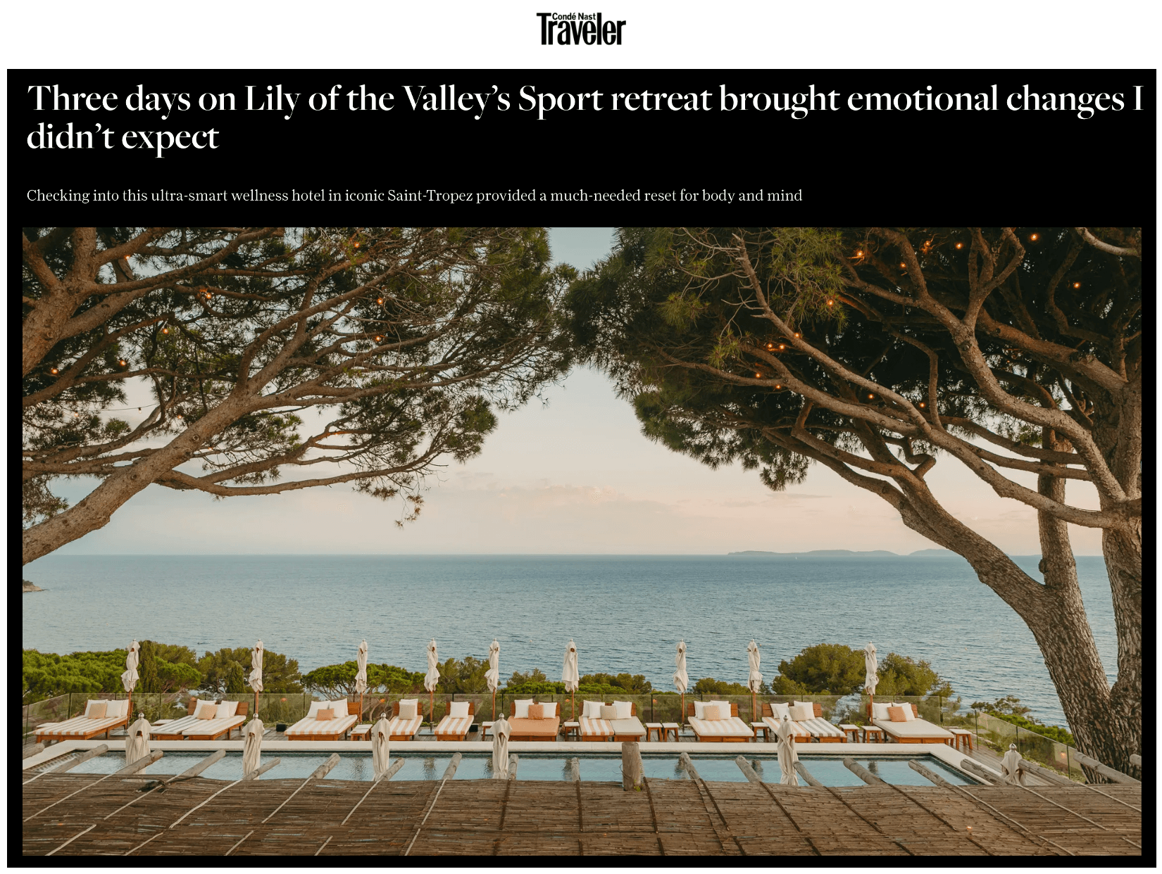Three days on Lily of the Valley’s Sport retreat brought emotional changes I didn’t expect