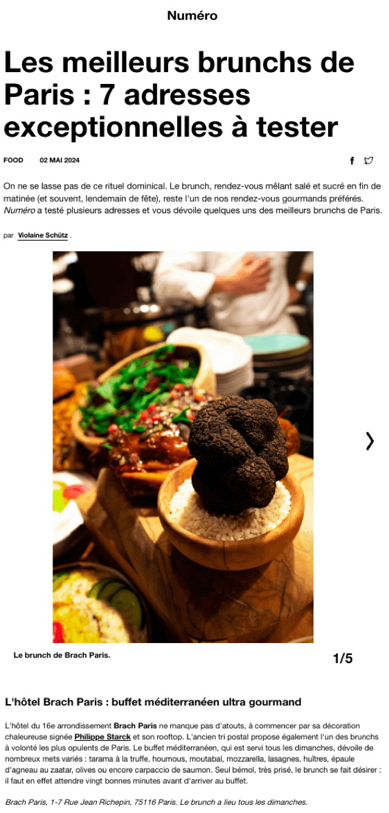 The best brunches in Paris: 7 exceptional places to try out