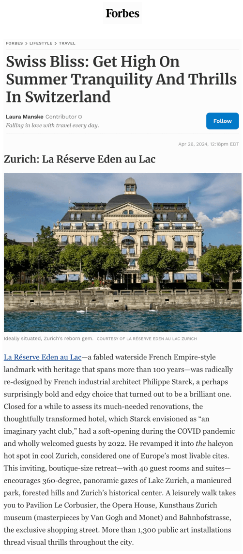 Swiss Bliss: Get High On Summer Tranquility And Thrills In Switzerland
