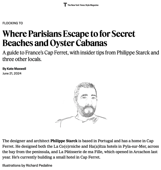 Where Parisians Escape to for Secret Beaches and Oyster Cabanas