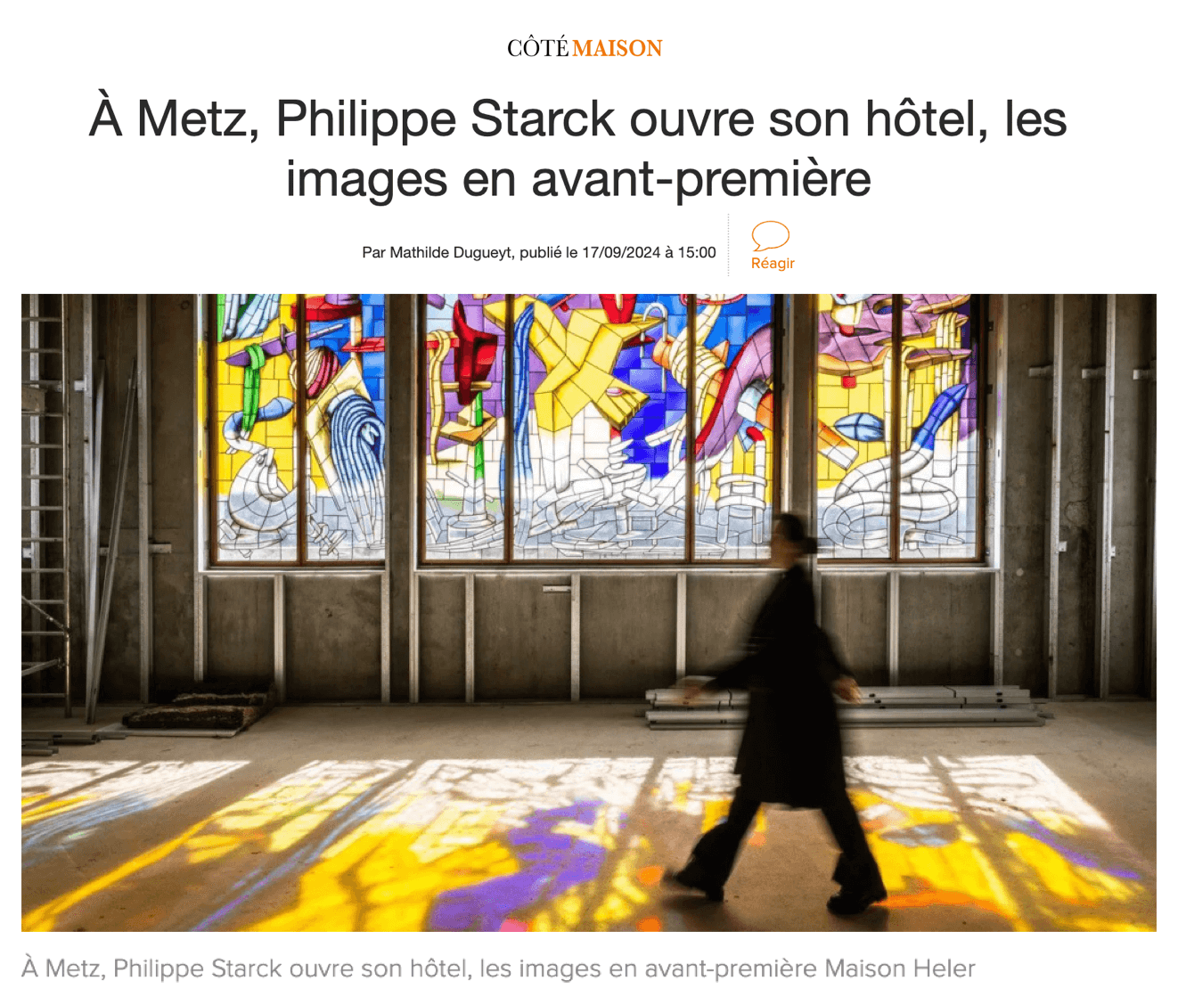 Philippe Starck opens his hotel in Metz - preview images