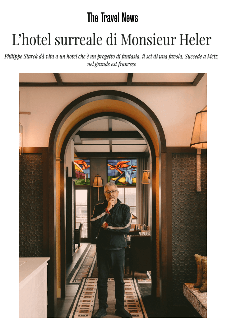 Monsieur Heler's surreal hotel
