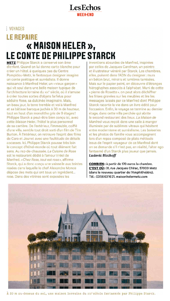 ‘MAISON HELER’, A STORY BY PHILIPPE STARCK