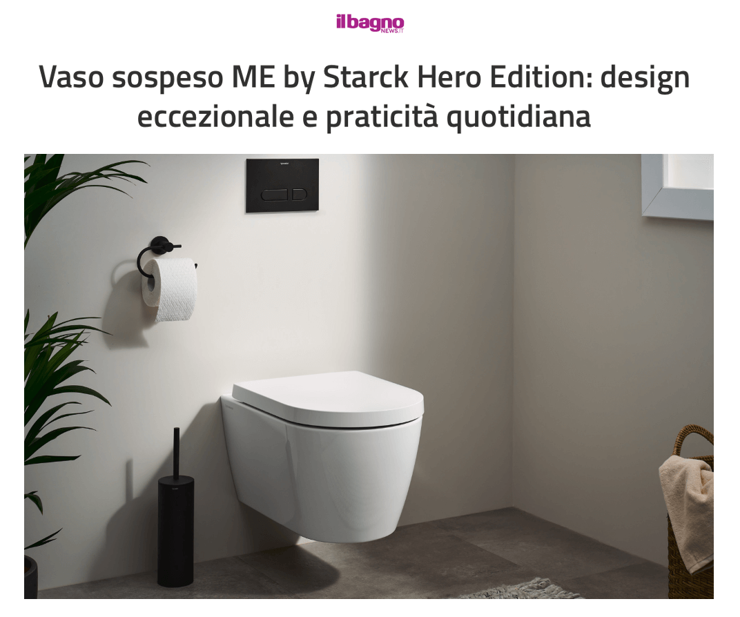 ME by Starck Hero Edition hanging vase: exceptional design and everyday practicality