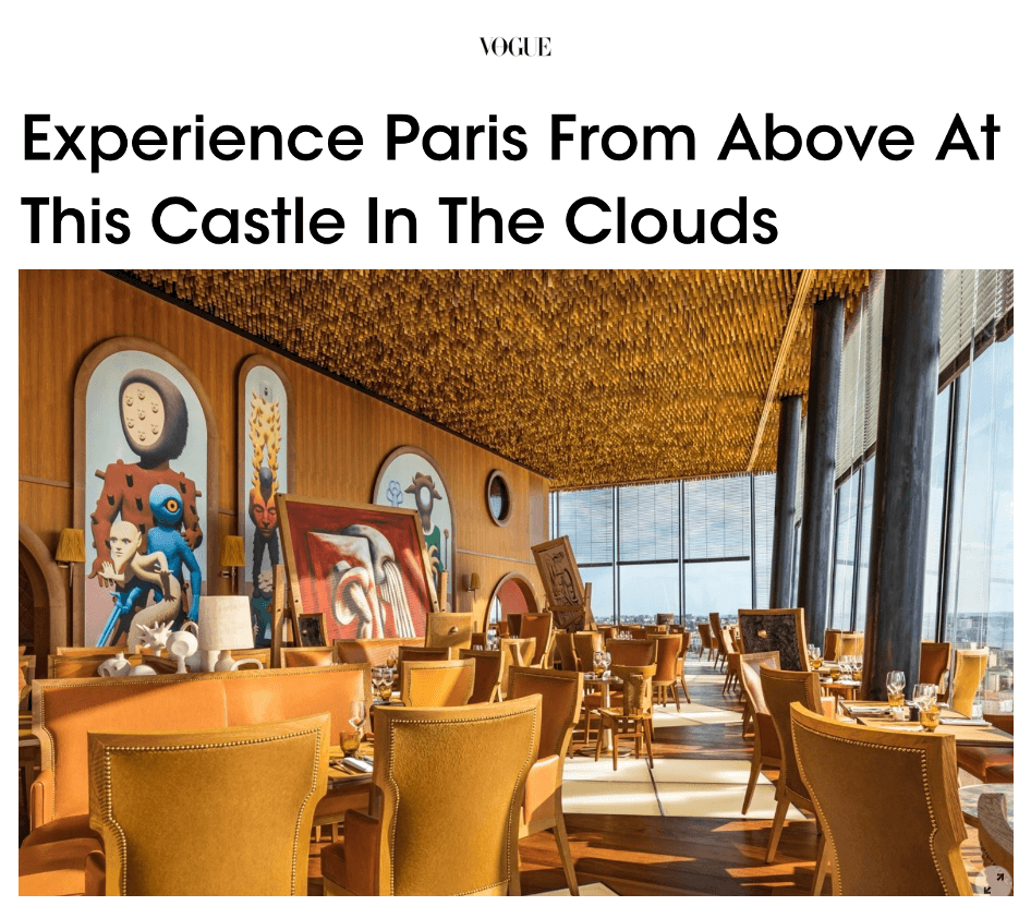 Experience Paris From Above At This Castle In The Clouds