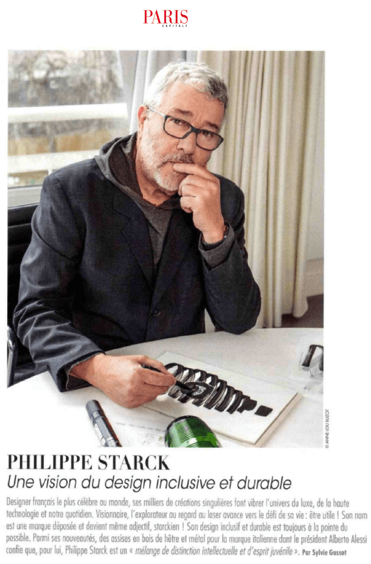 PHILIPPE STARCK: A vision of inclusive and sustainable design