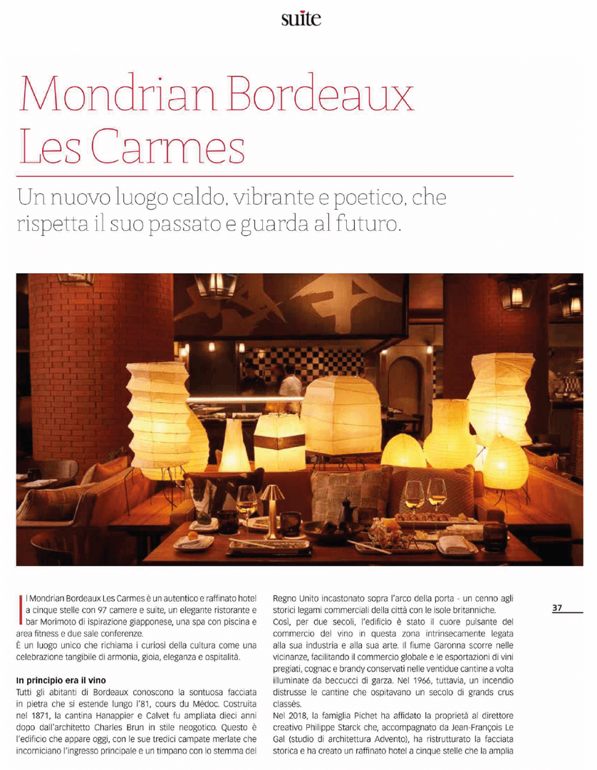 Mondrian Bordeaux Les Carmes