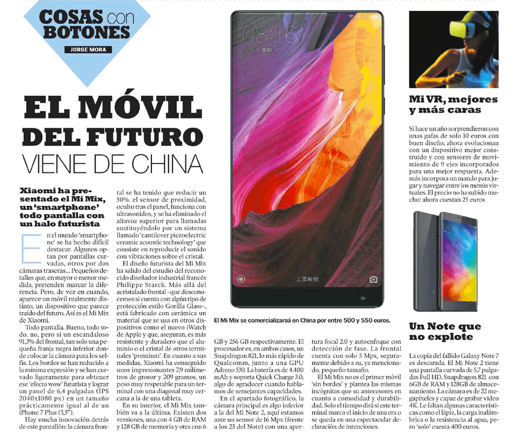 El Movil del futuro