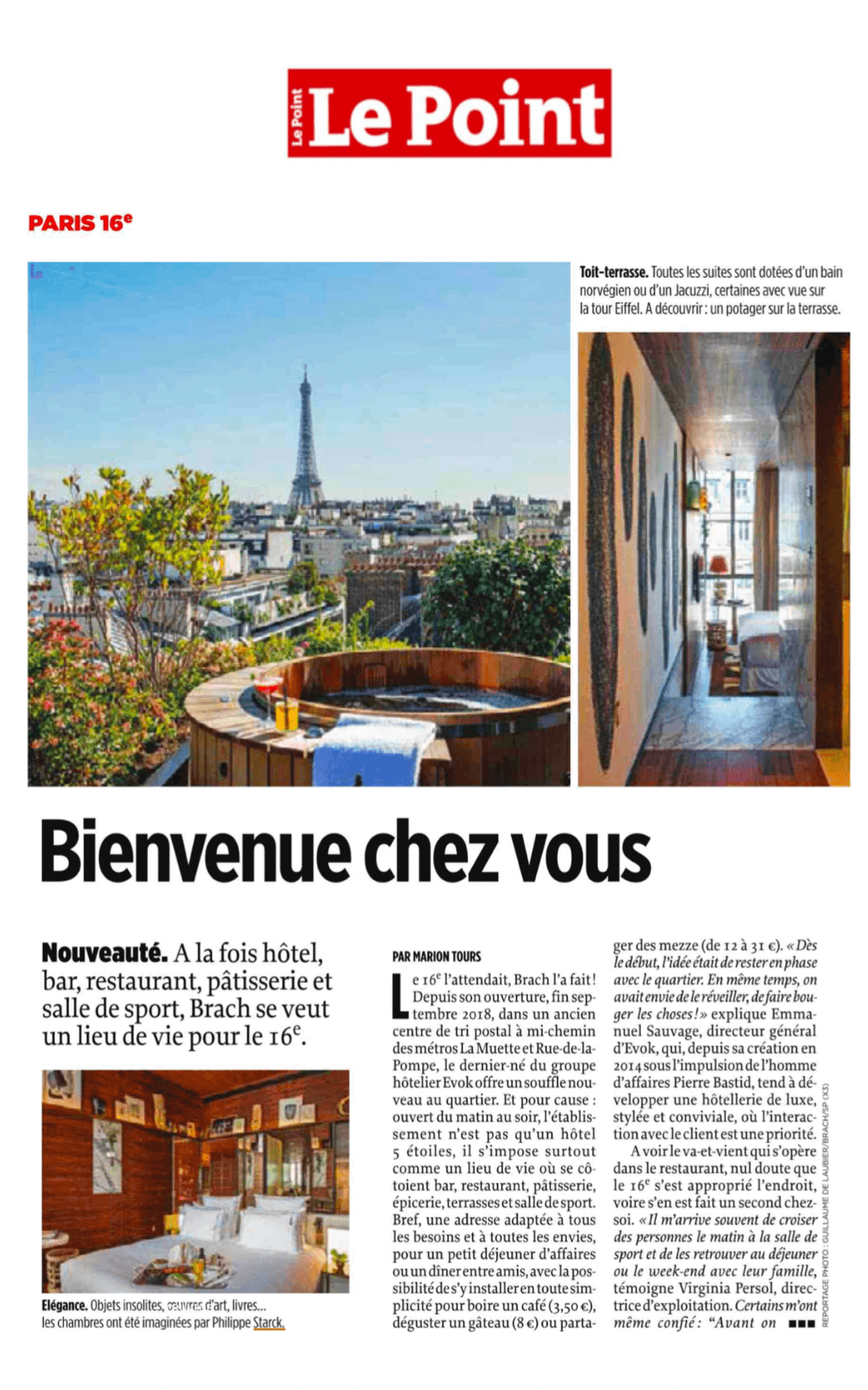 LE POINT - BRACH PARIS