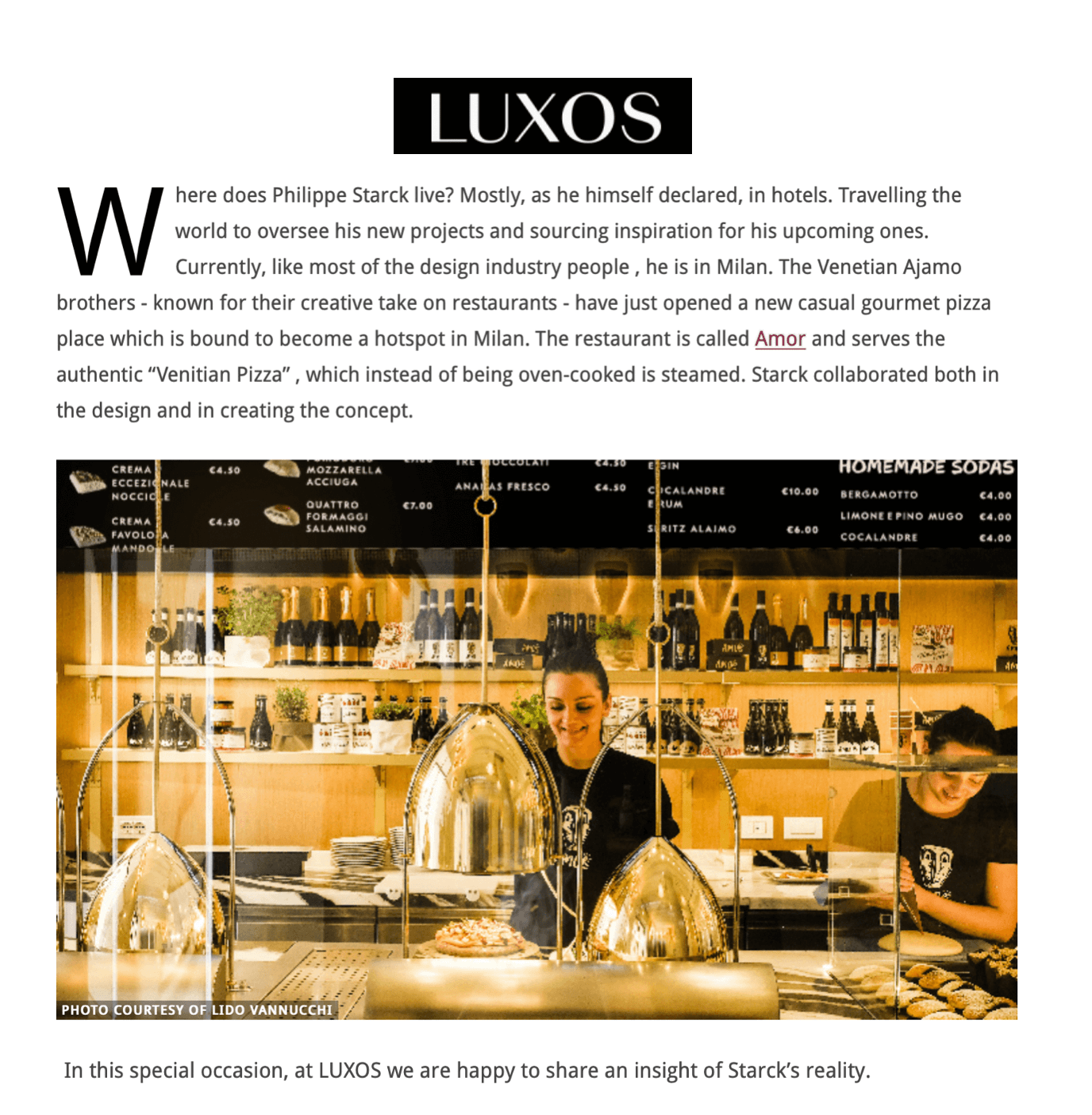 LUXOS - PHILIPPE STARCK