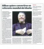 Bilbao quiere convertirse en referente mundial del diseno