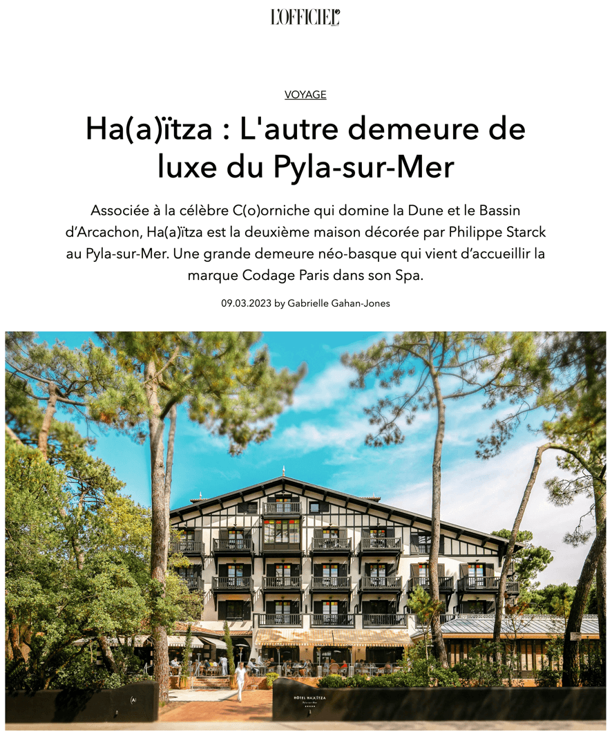 Ha(a)ïtza : The other luxury residence of Pyla-sur-Mer