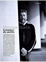 philippe starck créateur de yachts