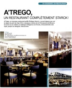 atrego, un restaurant complétement starck!