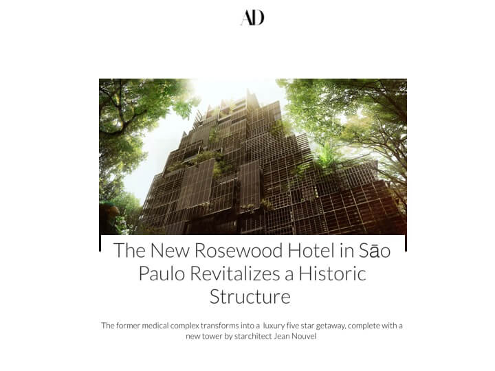 The New Rosewood Hotel in S?o Paulo Revitalizes a Historic Structure 