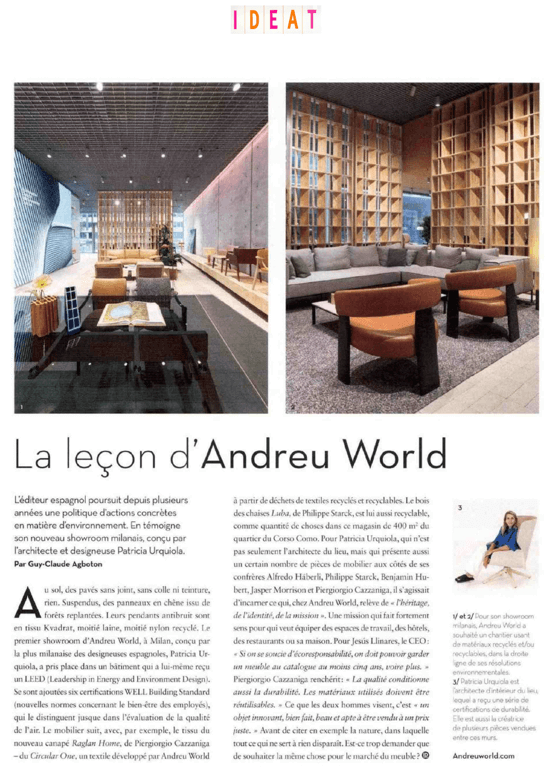 The lesson of Andreu World
