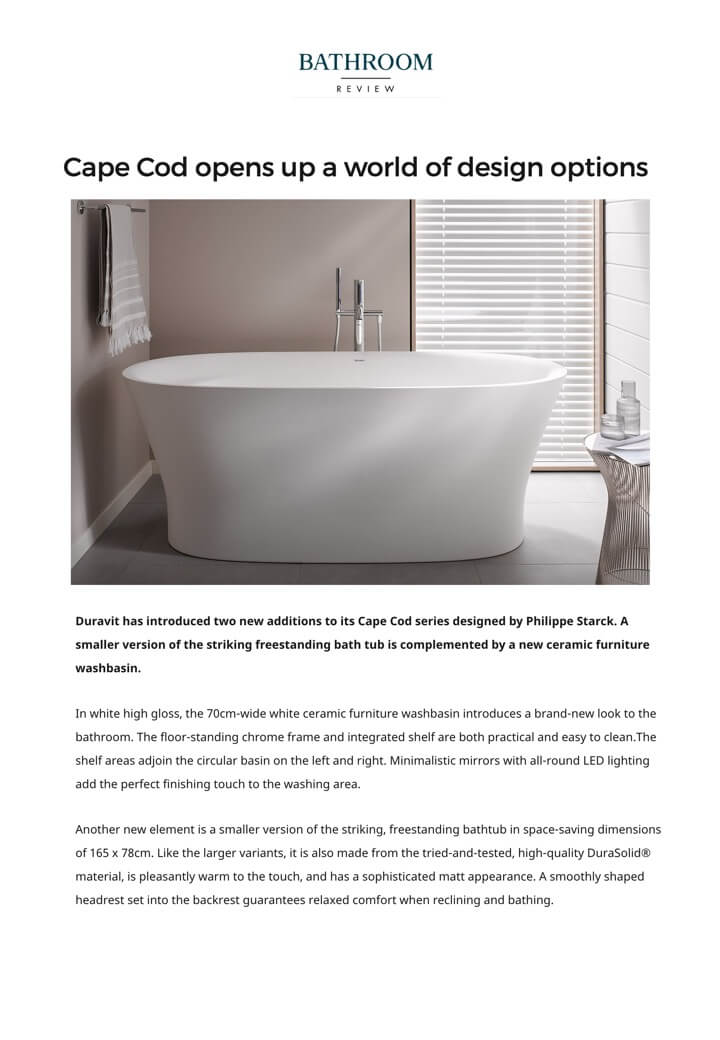 BATHROOM REVIEW - Duravit