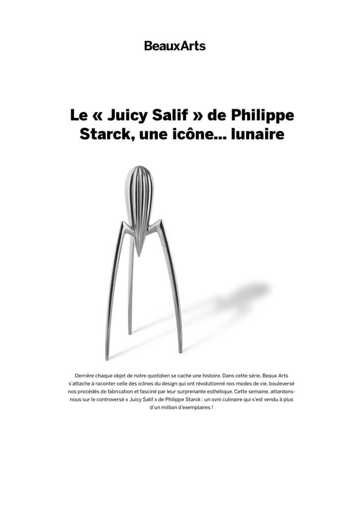 BEAUX-ARTS - ALESSI
