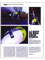 La Moto de monsieur Starck