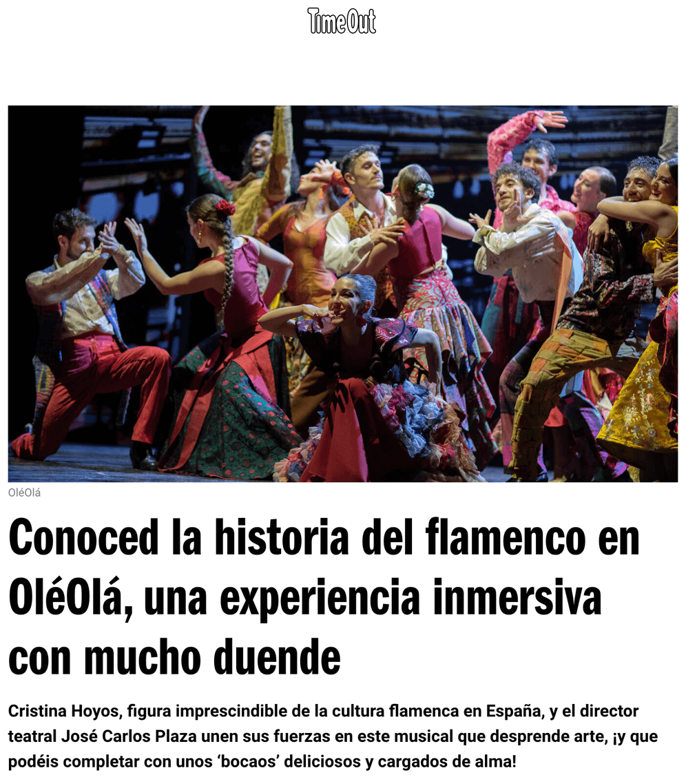 Discover the history of flamenco at OléOlá, an immersive experience with lots of duende