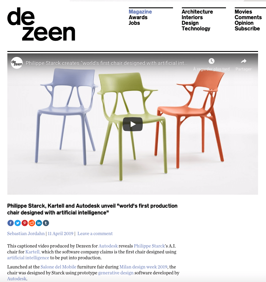 DEZEEN - AI