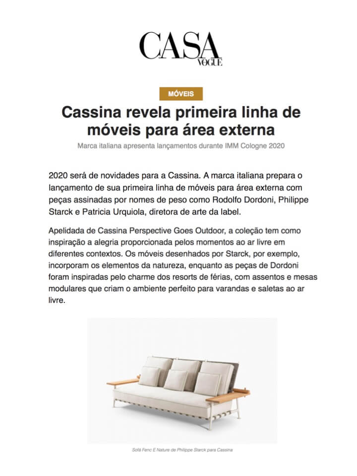 CASA VOGUE - Cassina