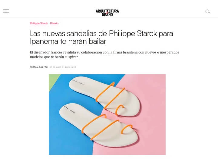 ARQUITECTURAYDISENO.ES - Ipanema with Starck 2019