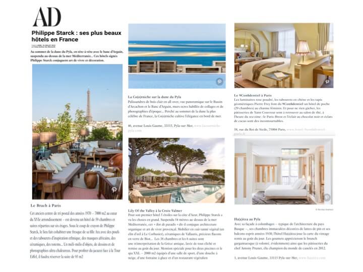 ADMAGAZINE.FR - Hotels