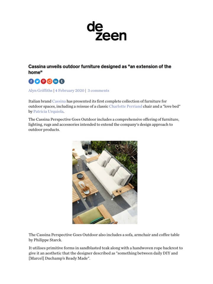 DEZEEN - Cassina