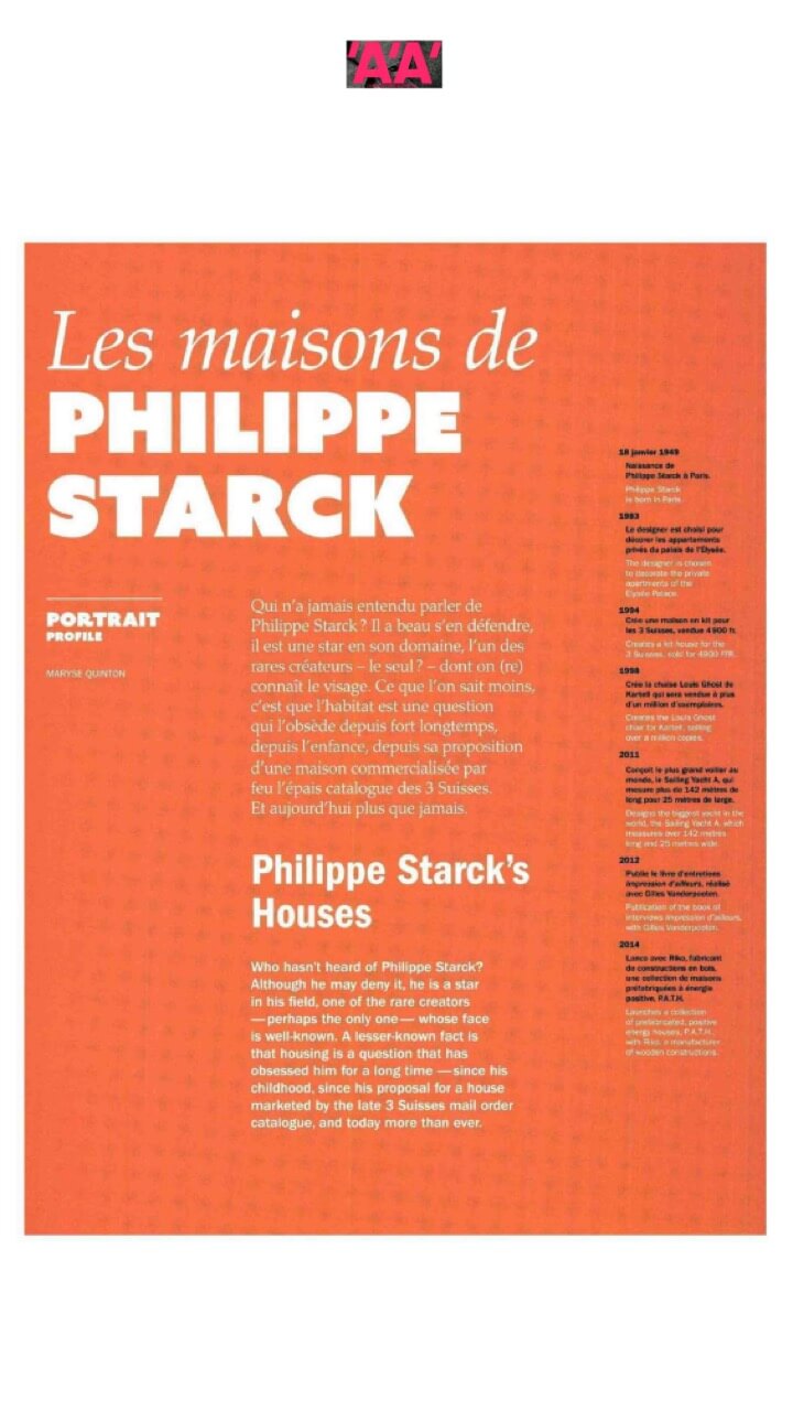 The houses of Philippe Starck 