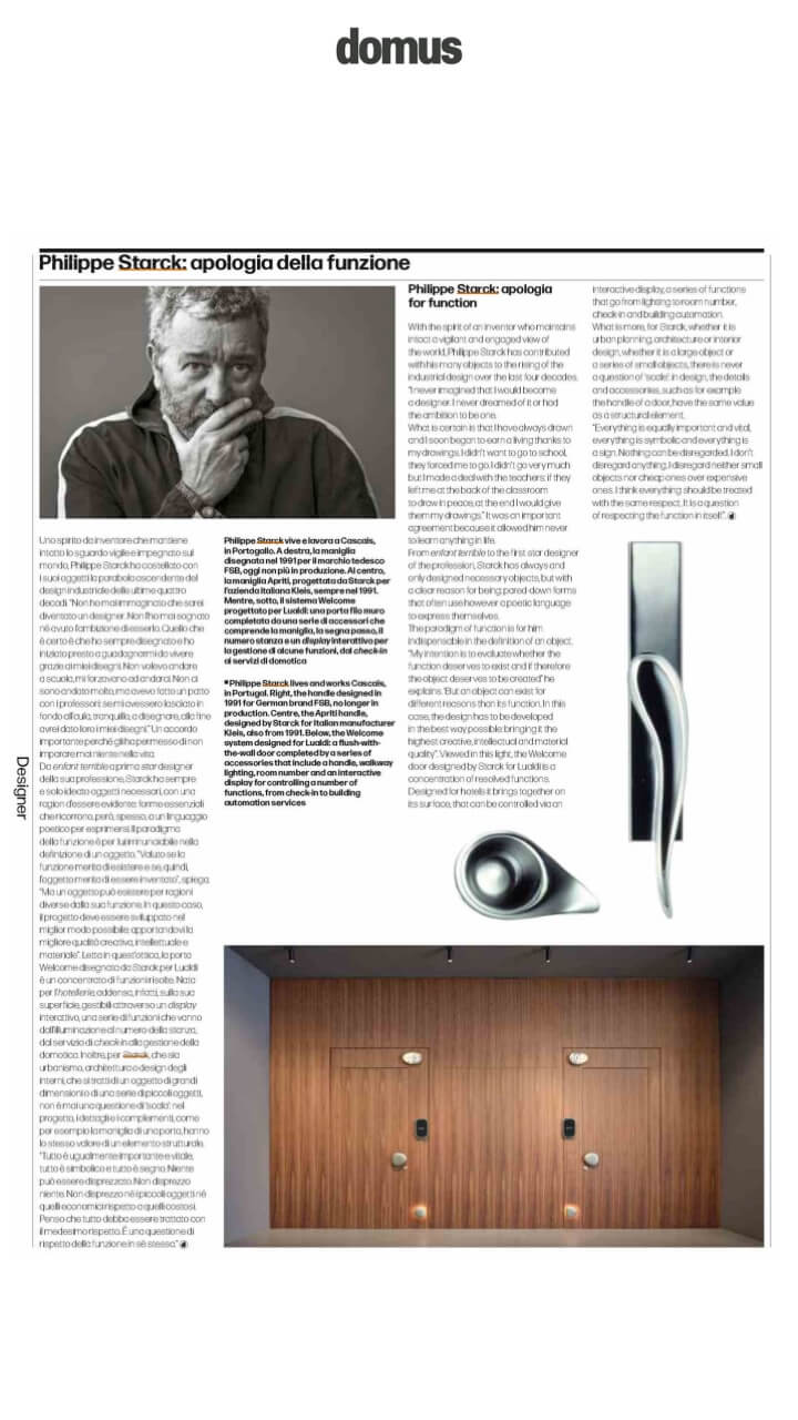 Philippe Starck: apology of function