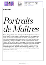 portraits de maitres