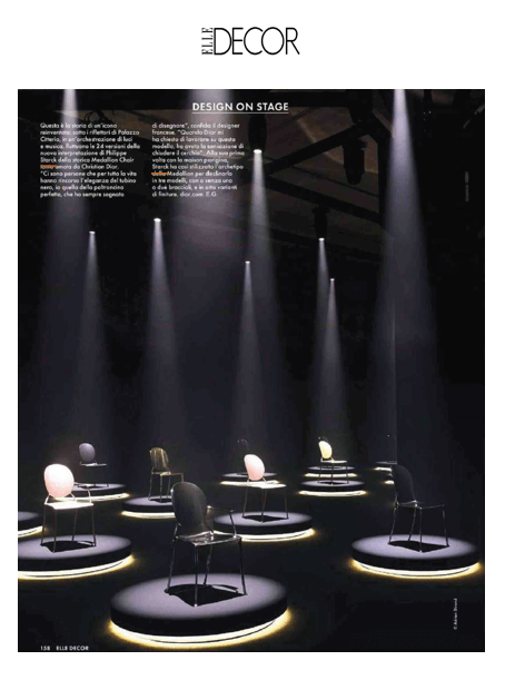 Design on stage 