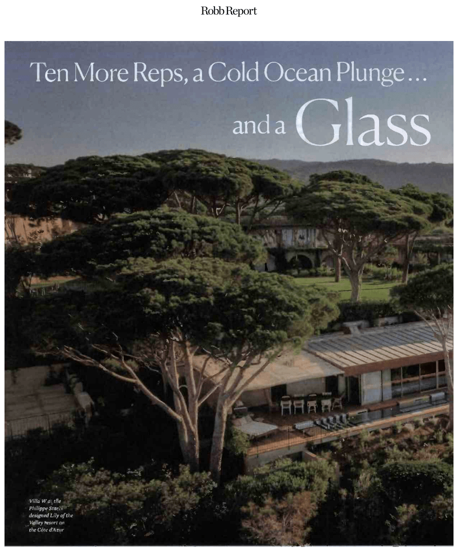Ten More Reps, a Cold Ocean Plunge... and a Glass of Bordeaux?