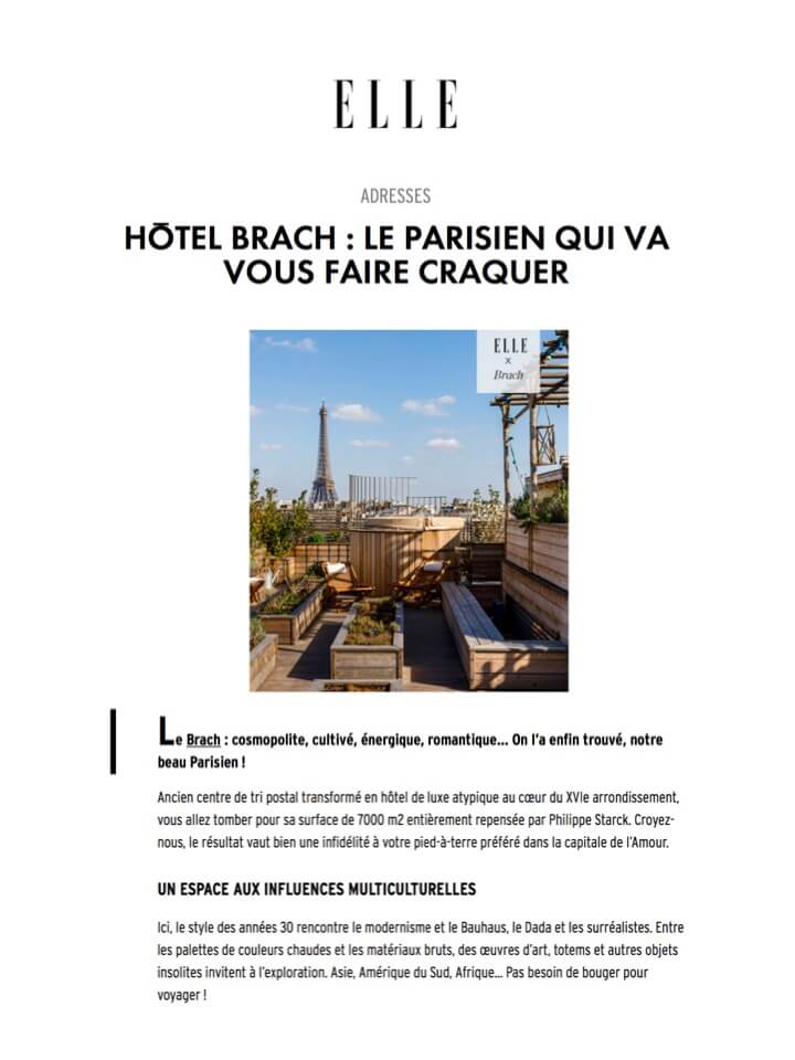 ELLE - Brach