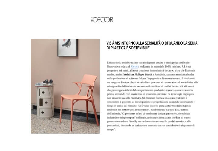 ELLE DECOR - Kartell