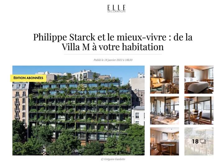 Philippe Starck and better living: from the Villa M to your home