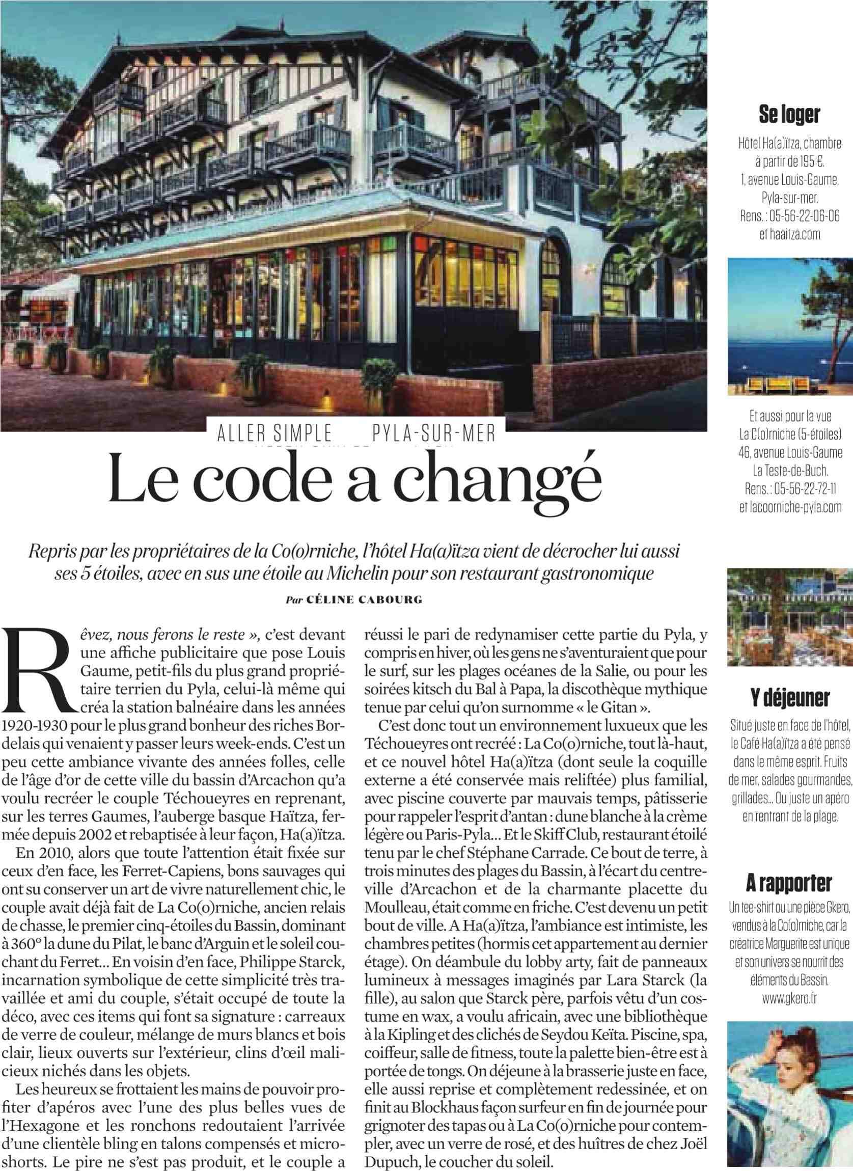 Le code a changé