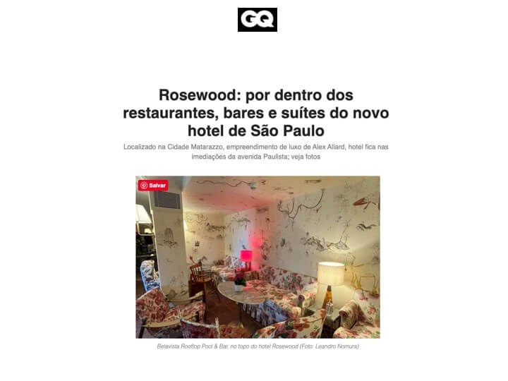 Rosewood: Inside the restaurants, bars and suites of the new São Paulo hotel